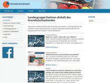 Tablet Screenshot of gsv-lsa.de